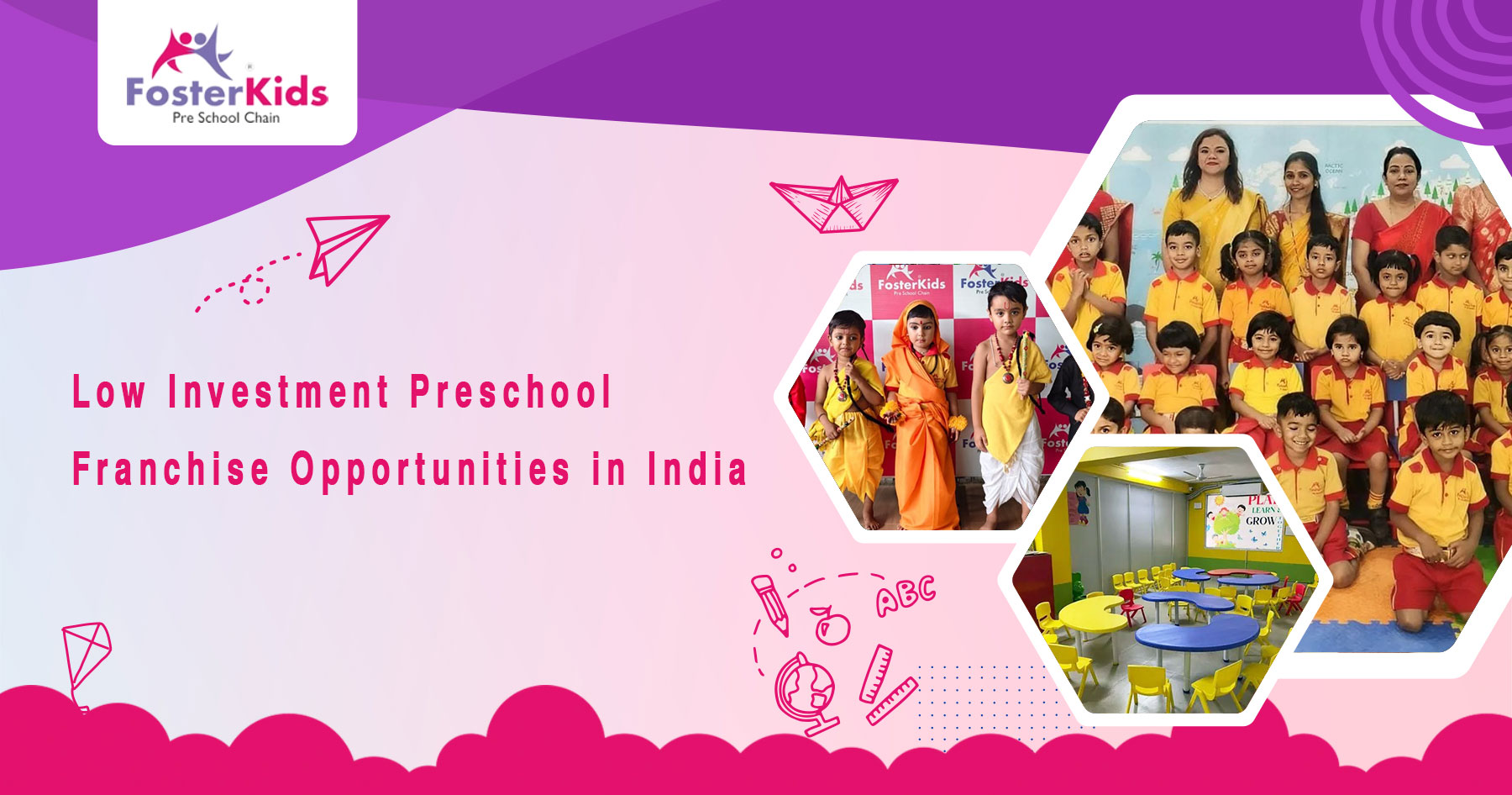 Low Investment Preschool Franchise Opportunities in India